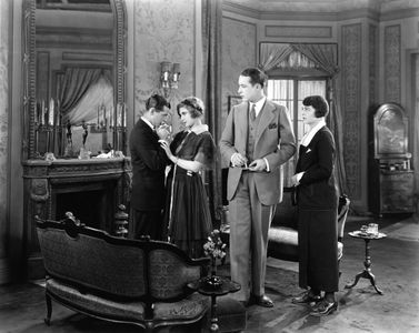 Monte Blue, Helene Chadwick, John Patrick, and Lilyan Tashman in The Dark Swan (1924)