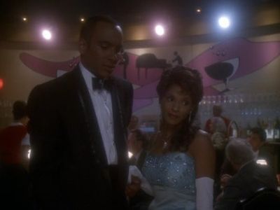 Tami-Adrian George and Cirroc Lofton in Star Trek: Deep Space Nine (1993)