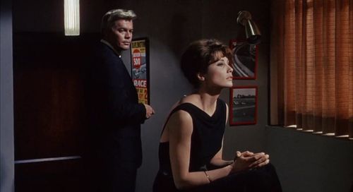 Gail Hire and Skip Ward in Red Line 7000 (1965)