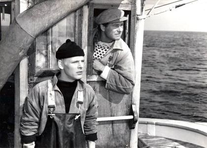 Ib Mossin and Poul Reichhardt in It Happened at Møllegården (1960)