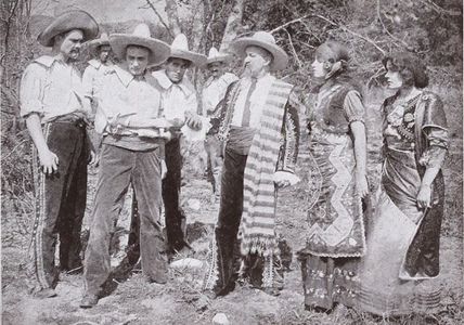 Carlyle Blackwell, Alice Joyce, William H. West, Jane Wolfe, and Knute Rahm in The Bag of Gold (1912)