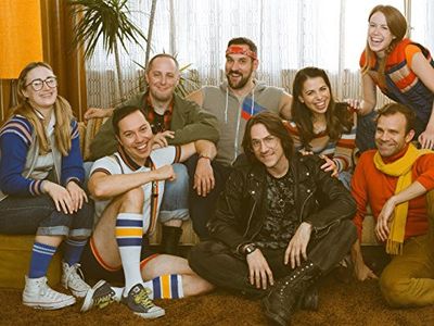 Taliesin Jaffe, Ashley Johnson, Sam Riegel, Travis Willingham, Laura Bailey, Liam O'Brien, Matthew Mercer, and Marisha R