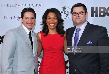 WESTWOOD, CA - JUNE 07: Student producers Michael Acosta, Aisha Summers and Ryan Slattery attend the 2011 UCLA Festival 