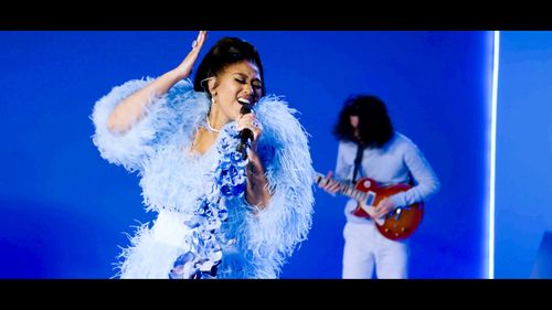 Jazmine Sullivan at an event for 52nd NAACP Image Awards (2021)