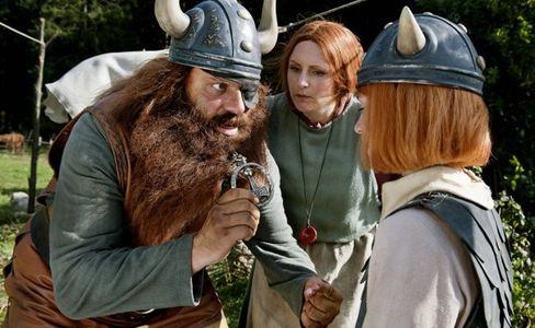 Waldemar Kobus, Sanne Schnapp, and Jonas Hämmerle in Vicky and the Treasure of the Gods (2011)