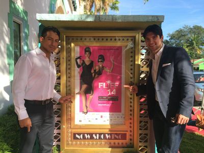 Alex Kruz and Jacques Mitchell at the screening of Tom in America at the 2014 Fort Lauderdale International Film Festiva