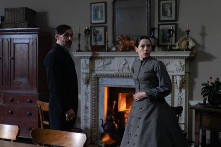 Elaine Cassidy and Liam Garrigan in Belgravia (2020)