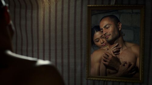 Derek Ramsay and Yam Concepcion in Pangil sa tubig (2015)