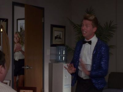 Jane Krakowski, Jack McBrayer, and Todd Buonopane in 30 Rock (2006)