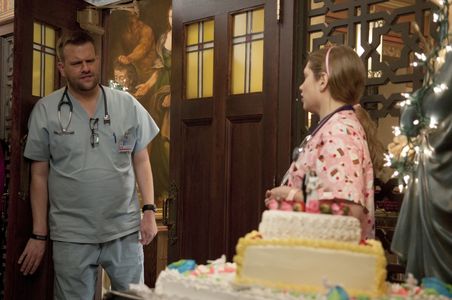 Merritt Wever and Stephen Wallem in Nurse Jackie (2009)