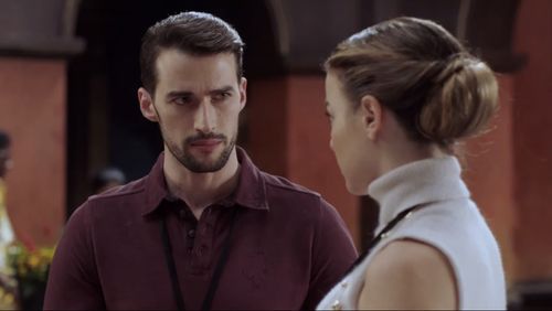 Stefanie Yunger and Martin Mednikarov in Royal Blossom (2021)