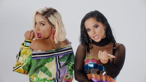 Becky G and Anitta in Anitta feat. Becky G: Banana (2019)