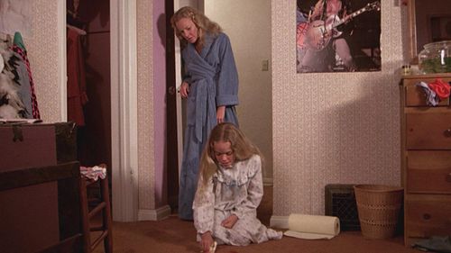 Melinda Cordell and Elizabeth Hoy in Bloody Birthday (1981)