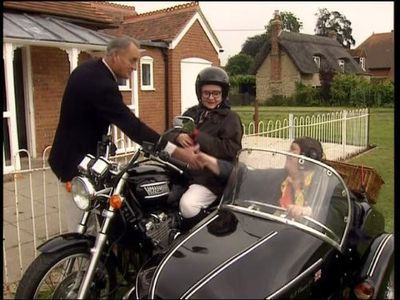 Clarissa Dickson Wright and Jennifer Paterson in Two Fat Ladies (1996)