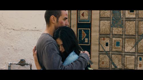 Adam Bakri and Leem Lubany in Omar (2013)