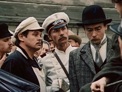 Valery Kravchenko and Andrey Rudenskiy in Zhizn Klima Samgina (1988)