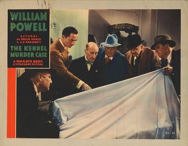 William Powell, Spencer Charters, Etienne Girardot, Eugene Pallette, and Monte Vandergrift in The Kennel Murder Case (19