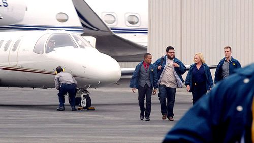 Patricia Arquette, James Van Der Beek, Shad Moss, and Charley Koontz in CSI: Cyber (2015)