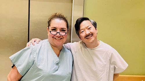 Ken Jeong and Blanca Araceli