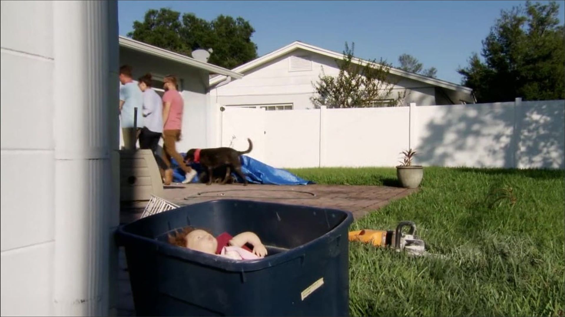 Zombie House Flipping background