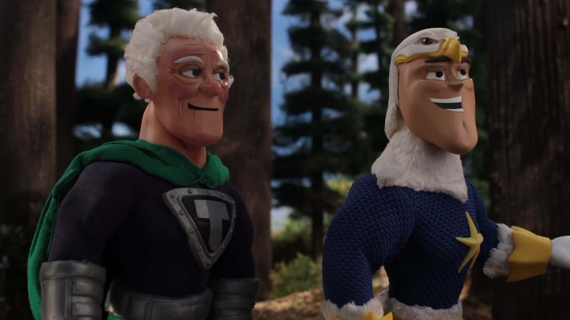 SuperMansion background