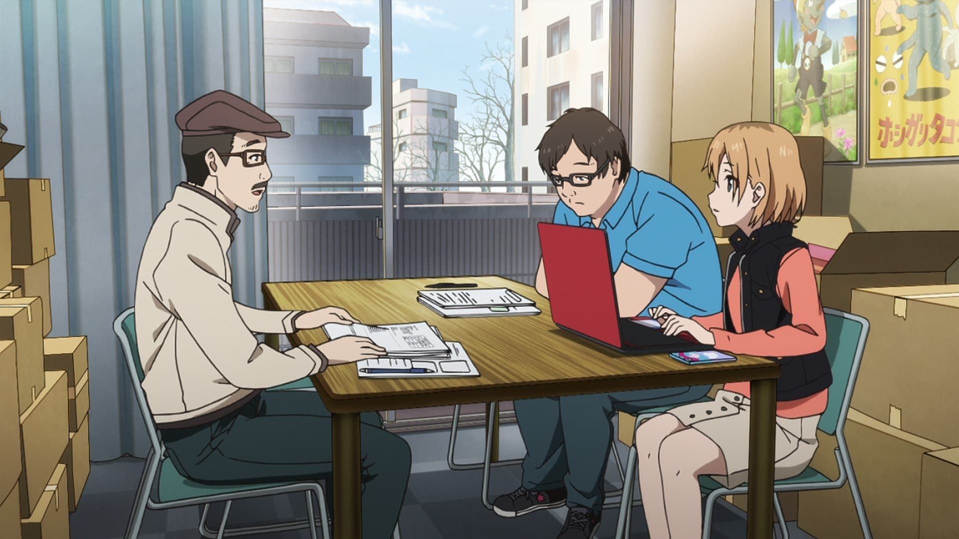 Shirobako background