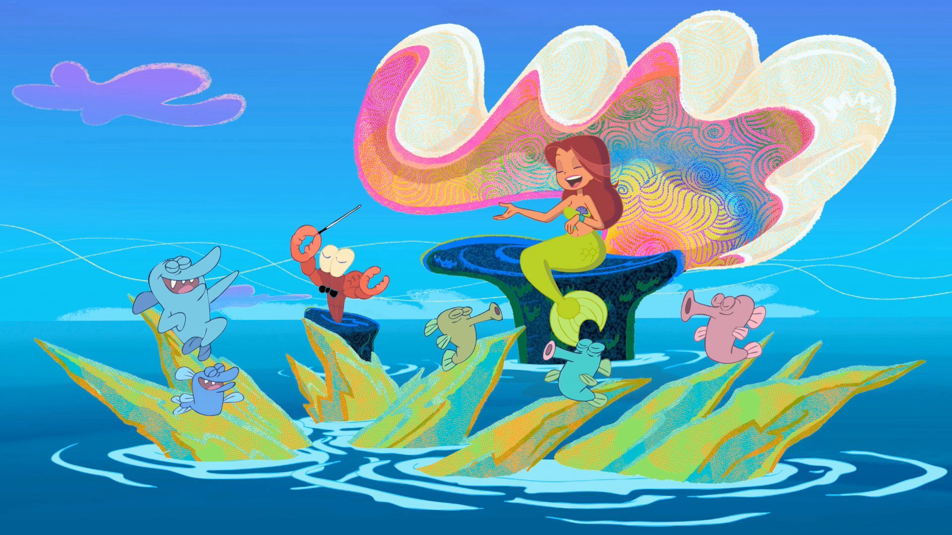 Zig & Sharko background