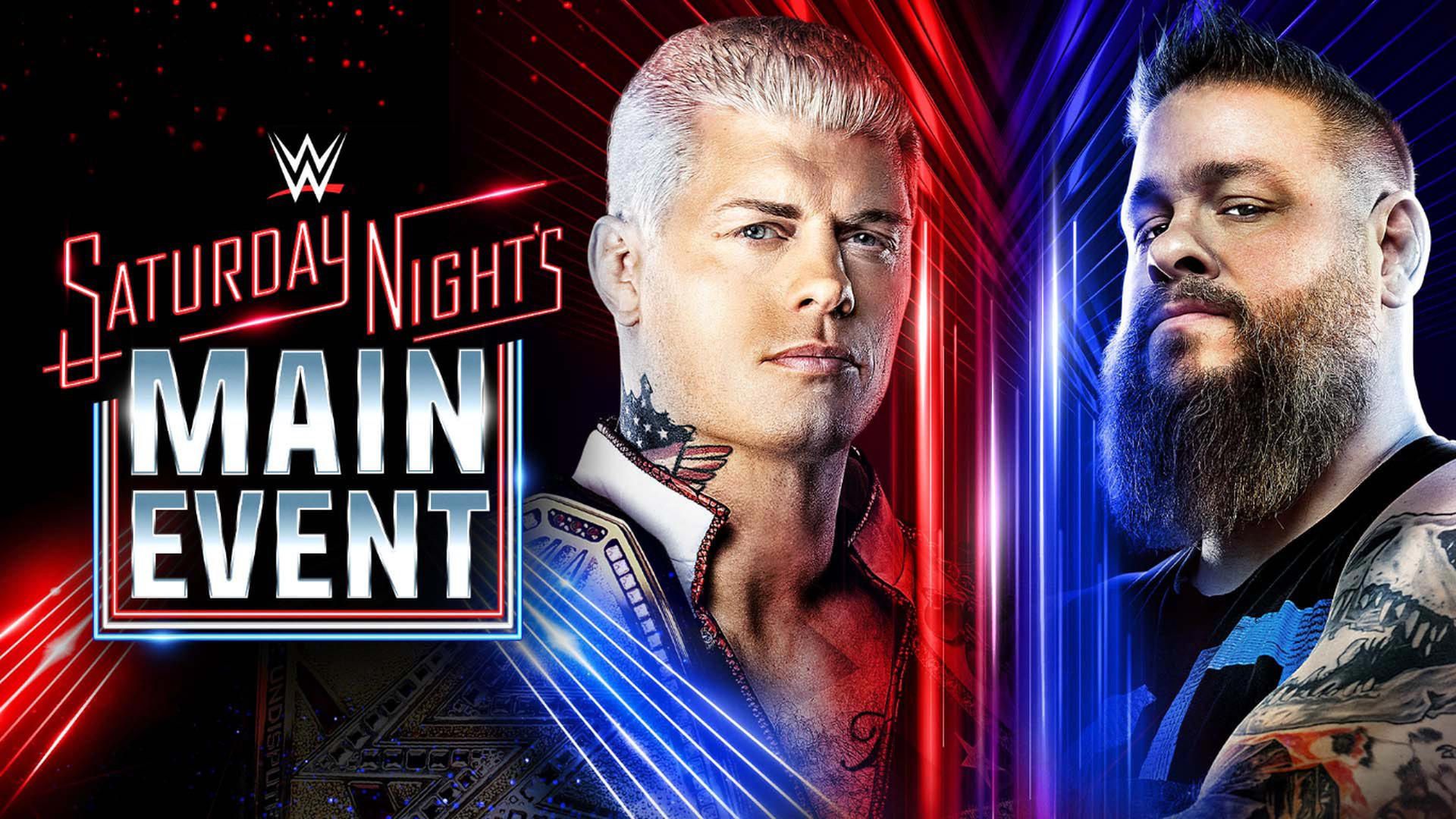 WWE Saturday Night's Main Event background