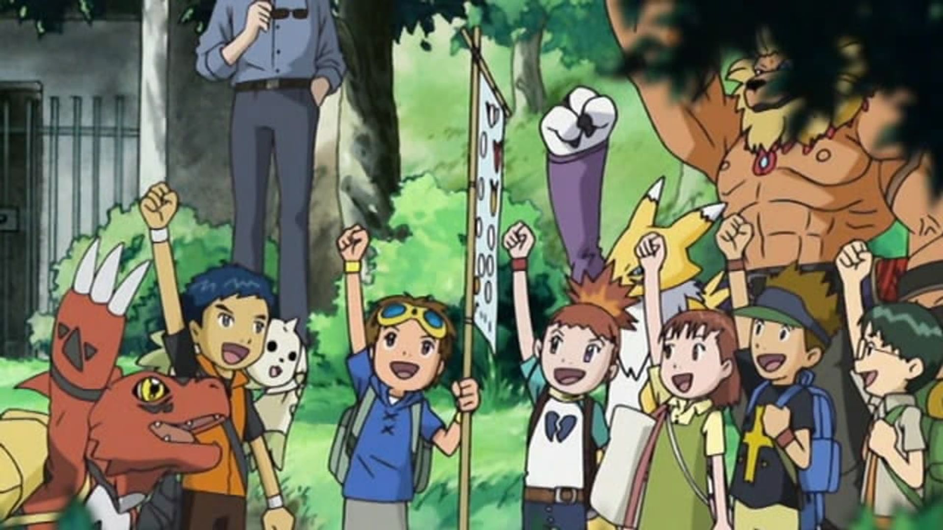 Digimon Tamers background