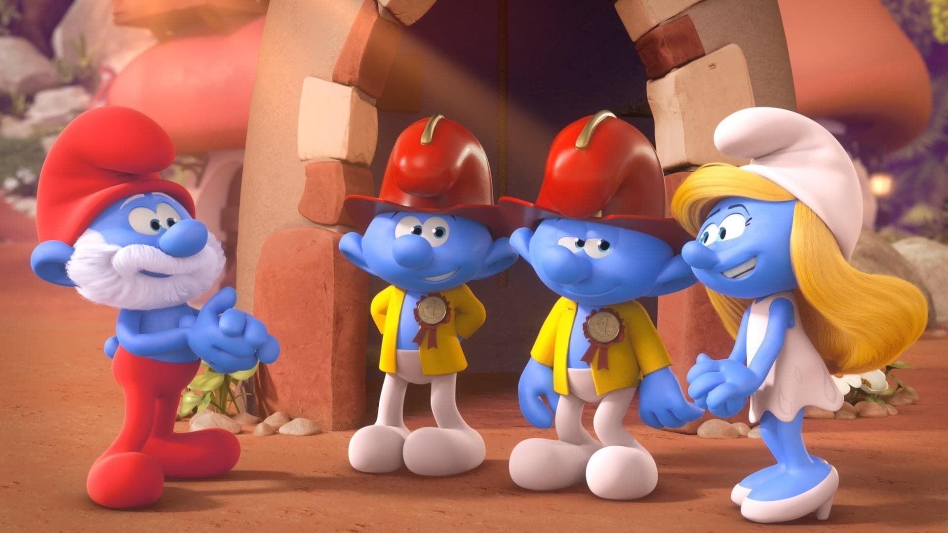 The Smurfs background