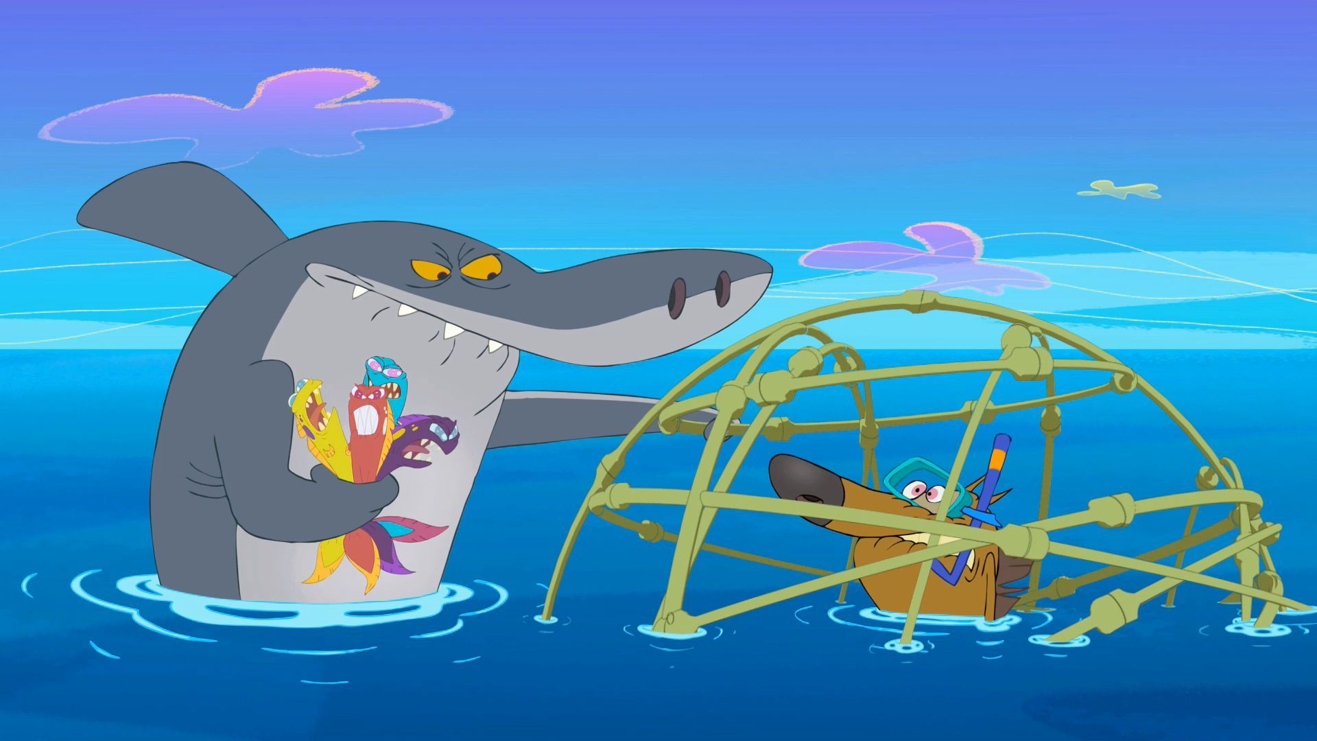 Zig & Sharko background