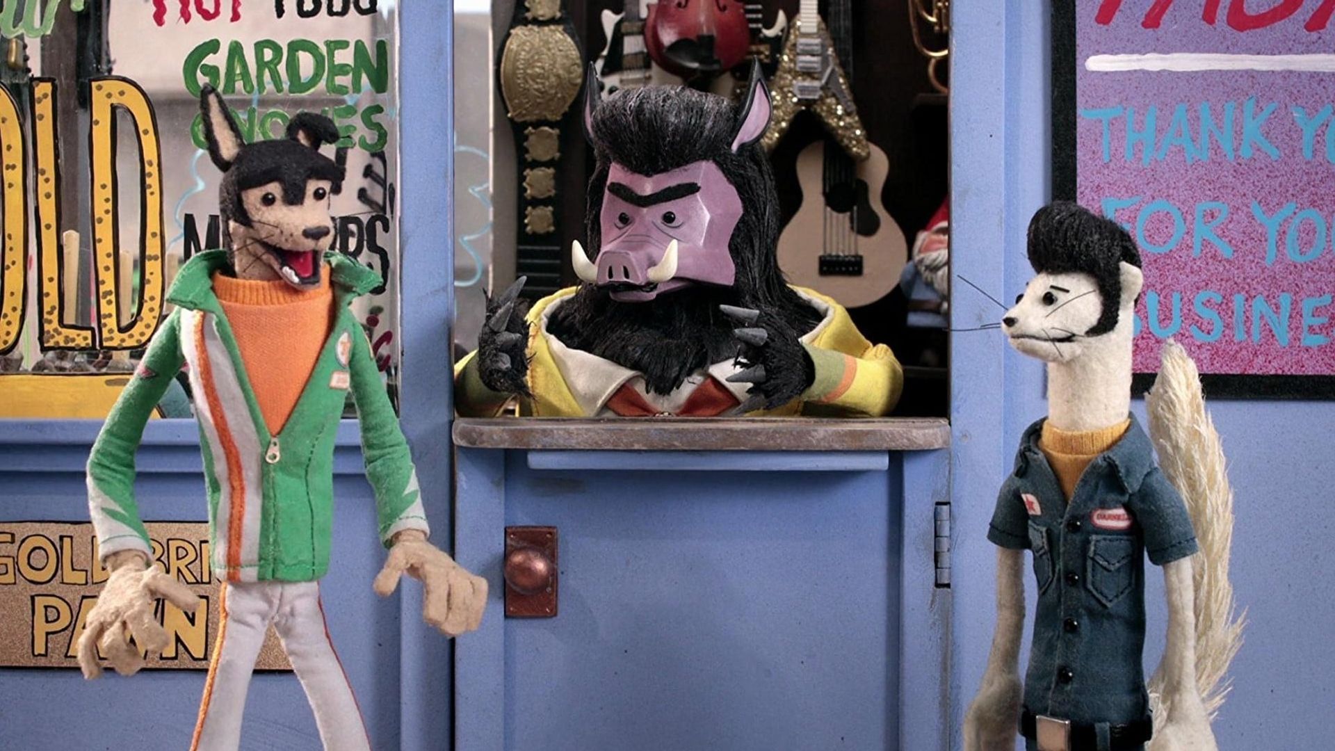 Buddy Thunderstruck background