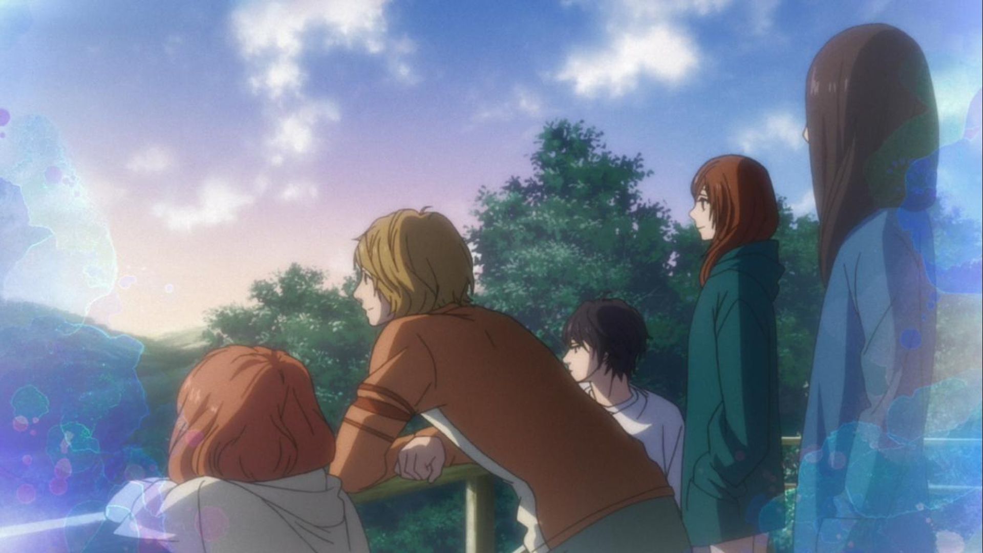 Blue Spring Ride background