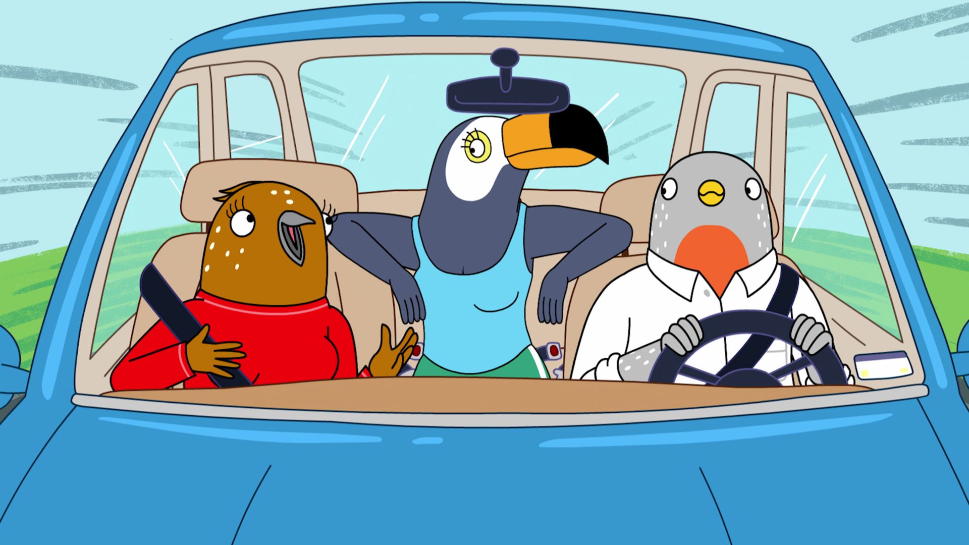 Tuca & Bertie background