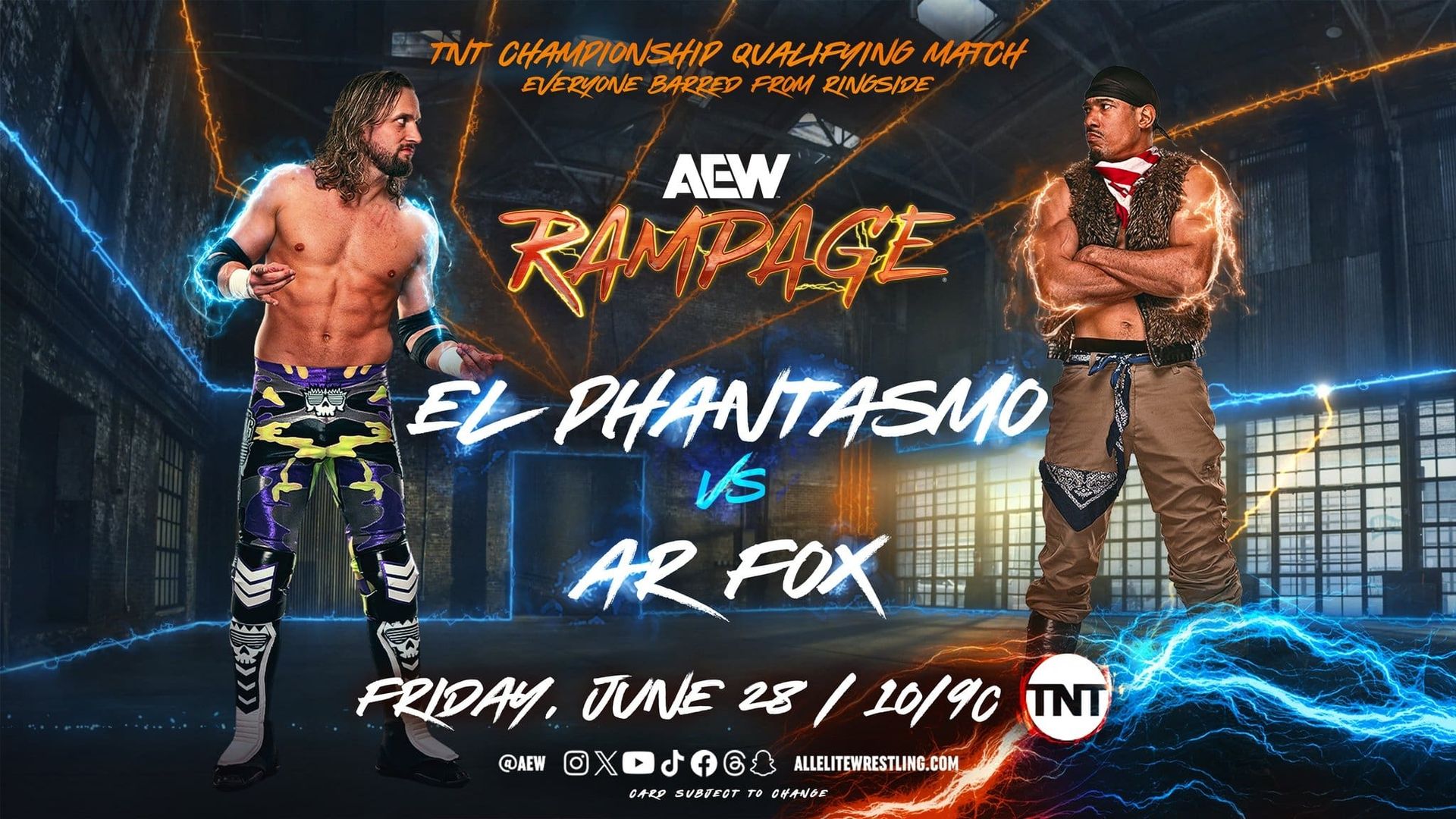 All Elite Wrestling: Rampage background