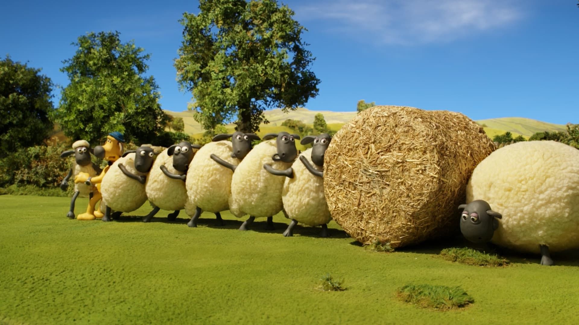 Shaun the Sheep 3D background