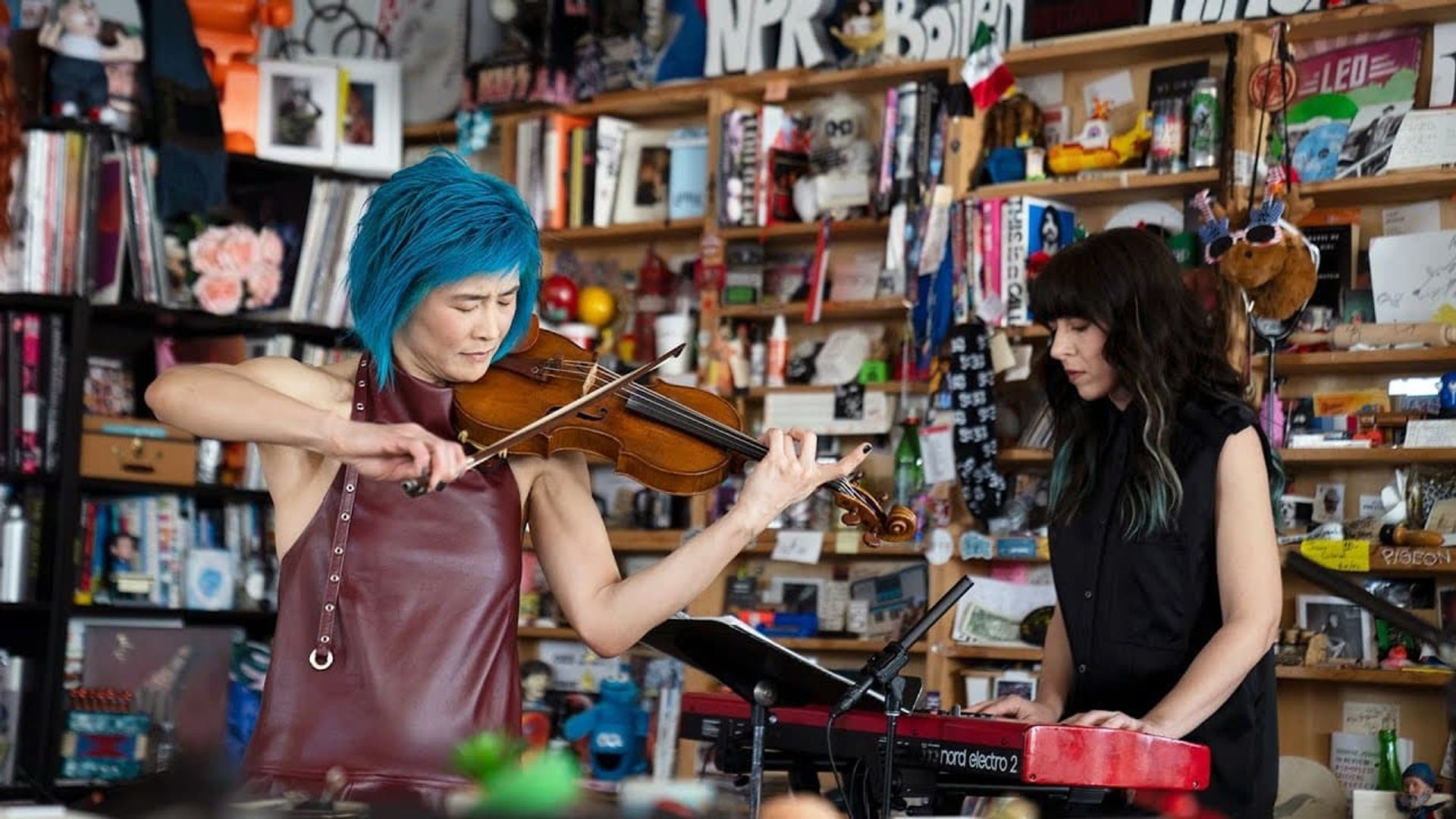 NPR Music Tiny Desk Concert background