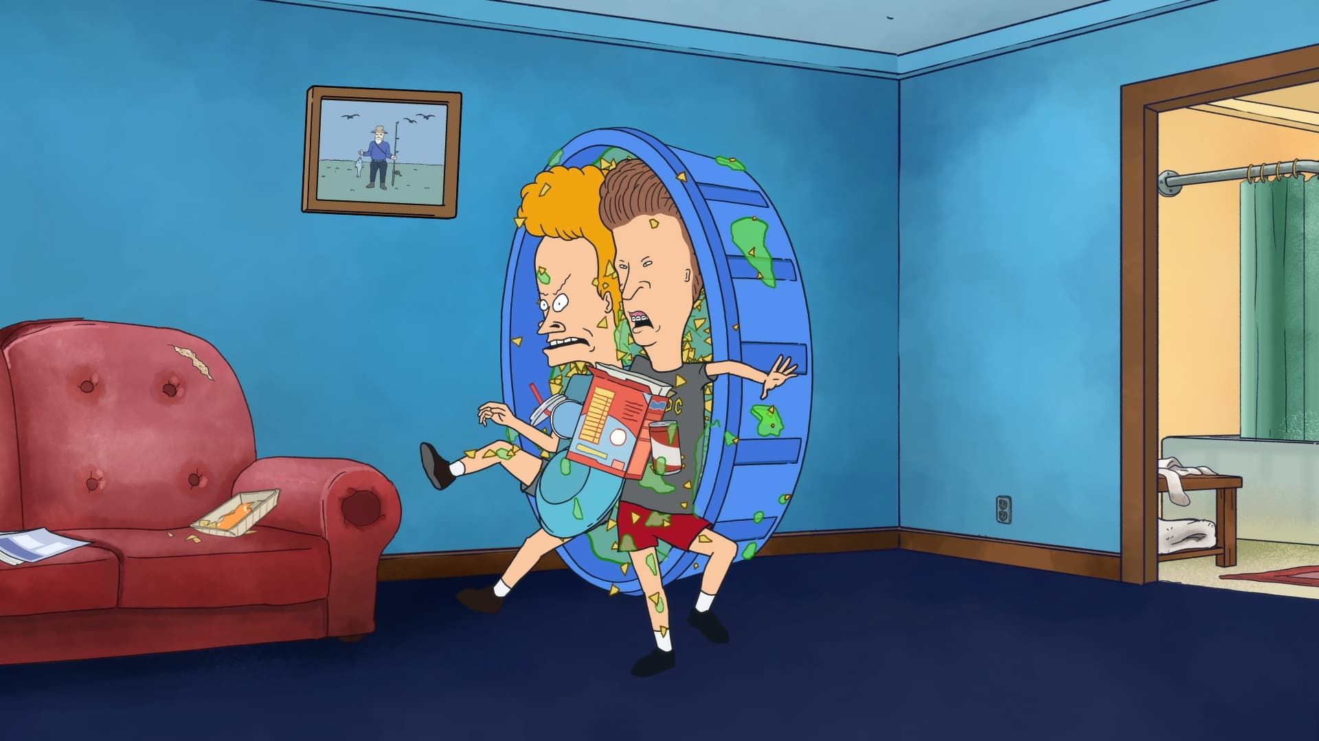 Beavis and Butt-Head background