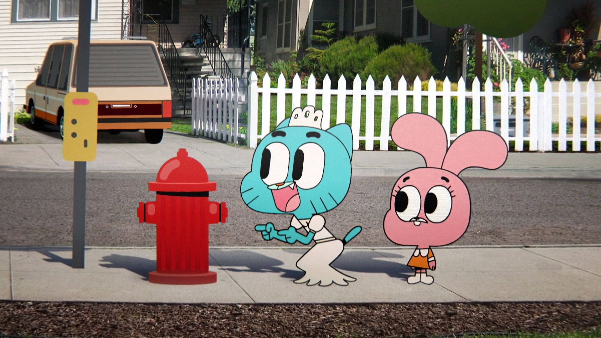 The Amazing World of Gumball background