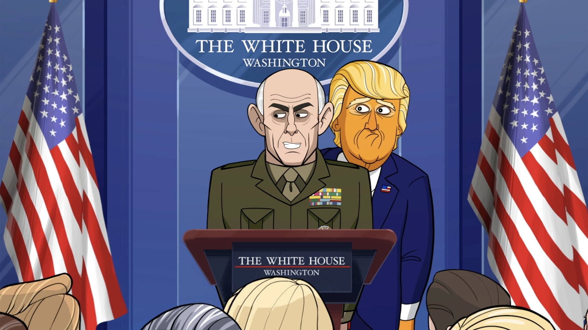 Our Cartoon President background