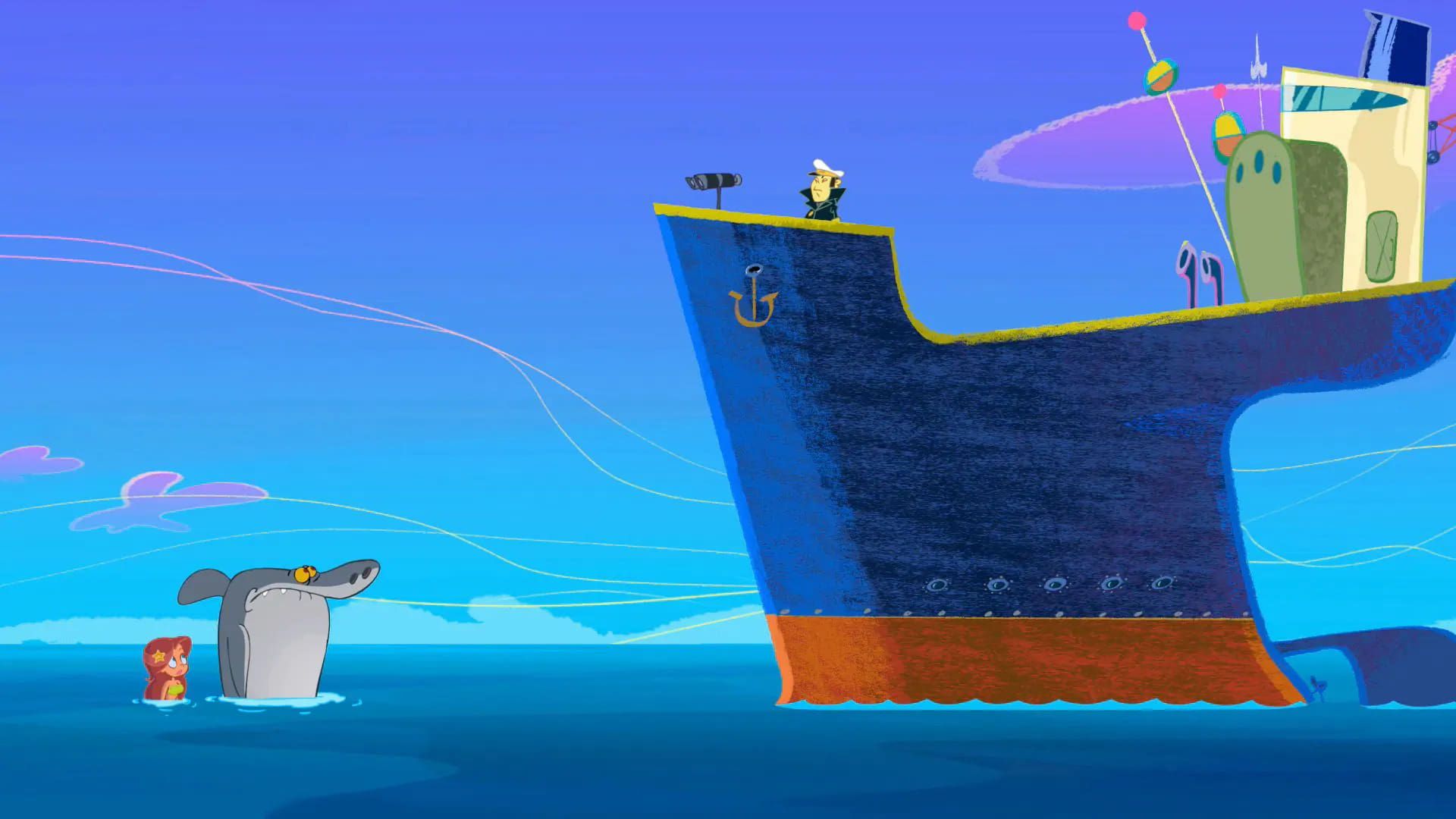 Zig & Sharko background