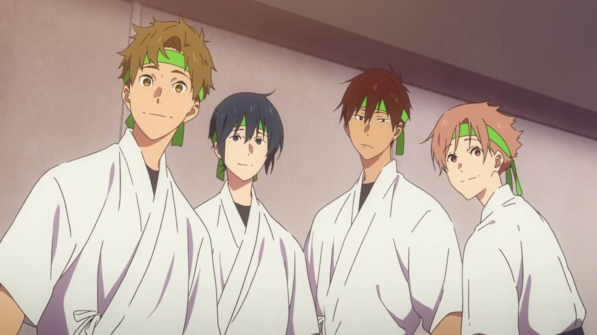 Tsurune: Kazemai koukou kyuudoubu background