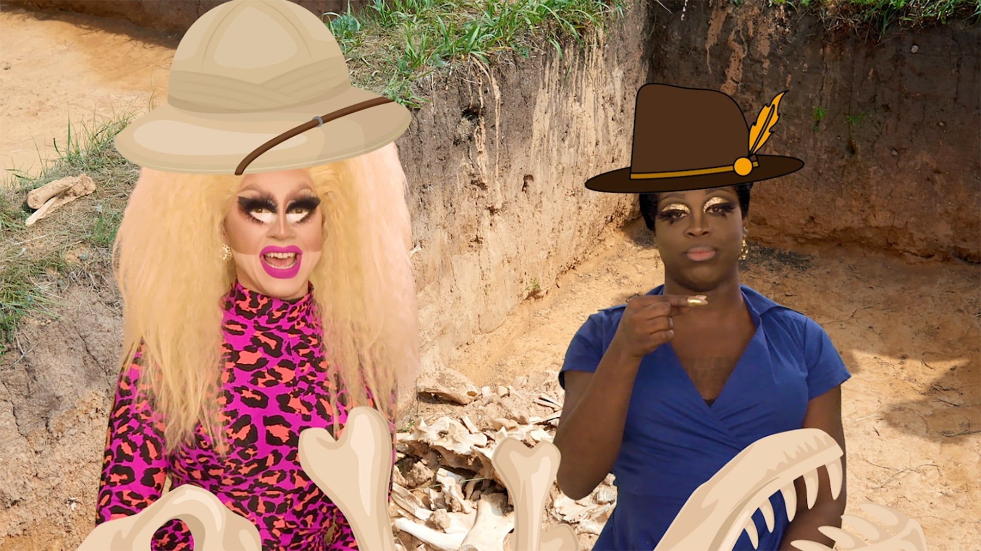 The Trixie & Katya Show background