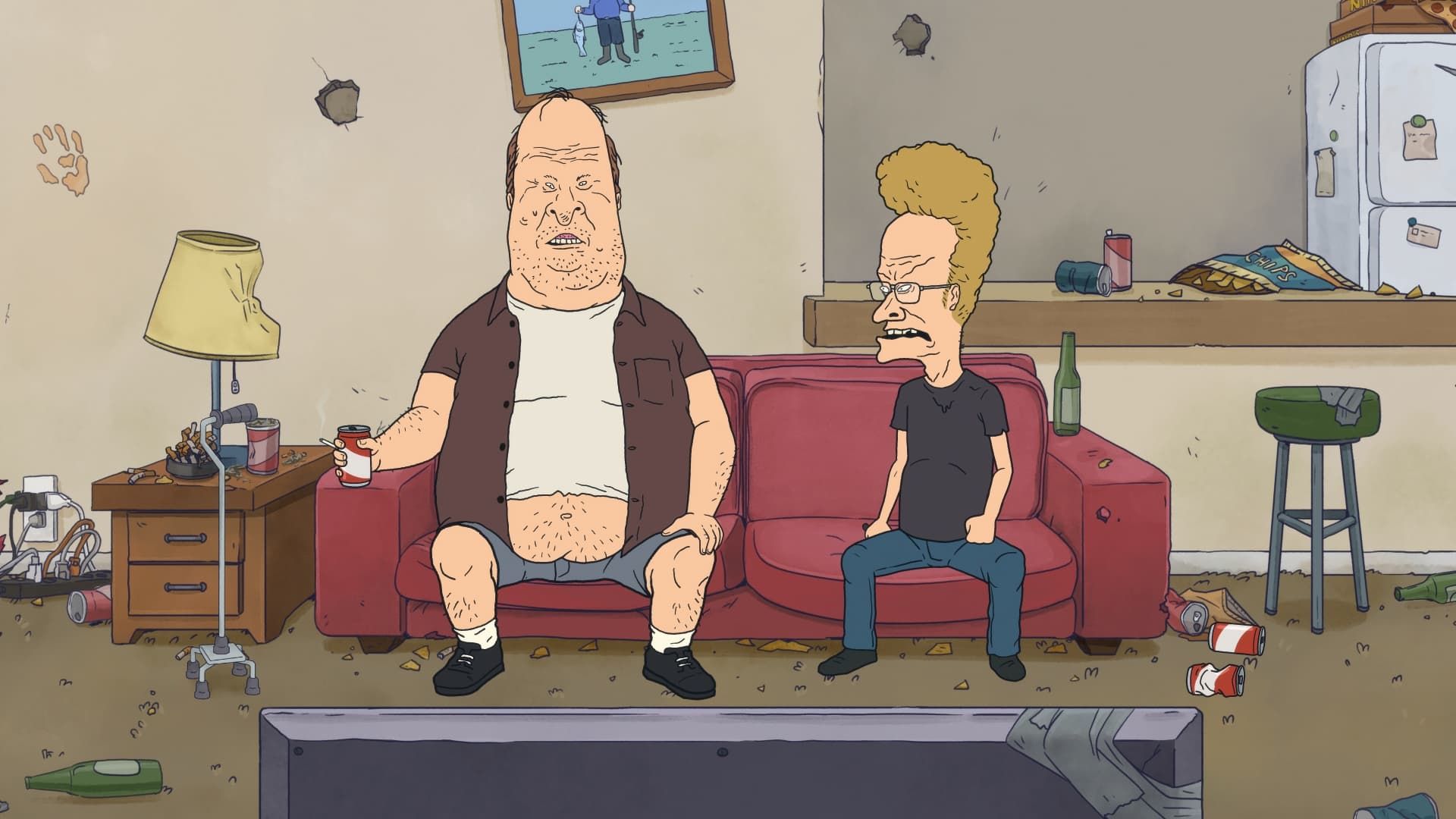 Beavis and Butt-Head background