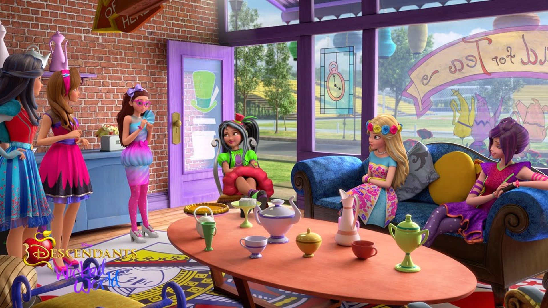 Descendants: Wicked World background