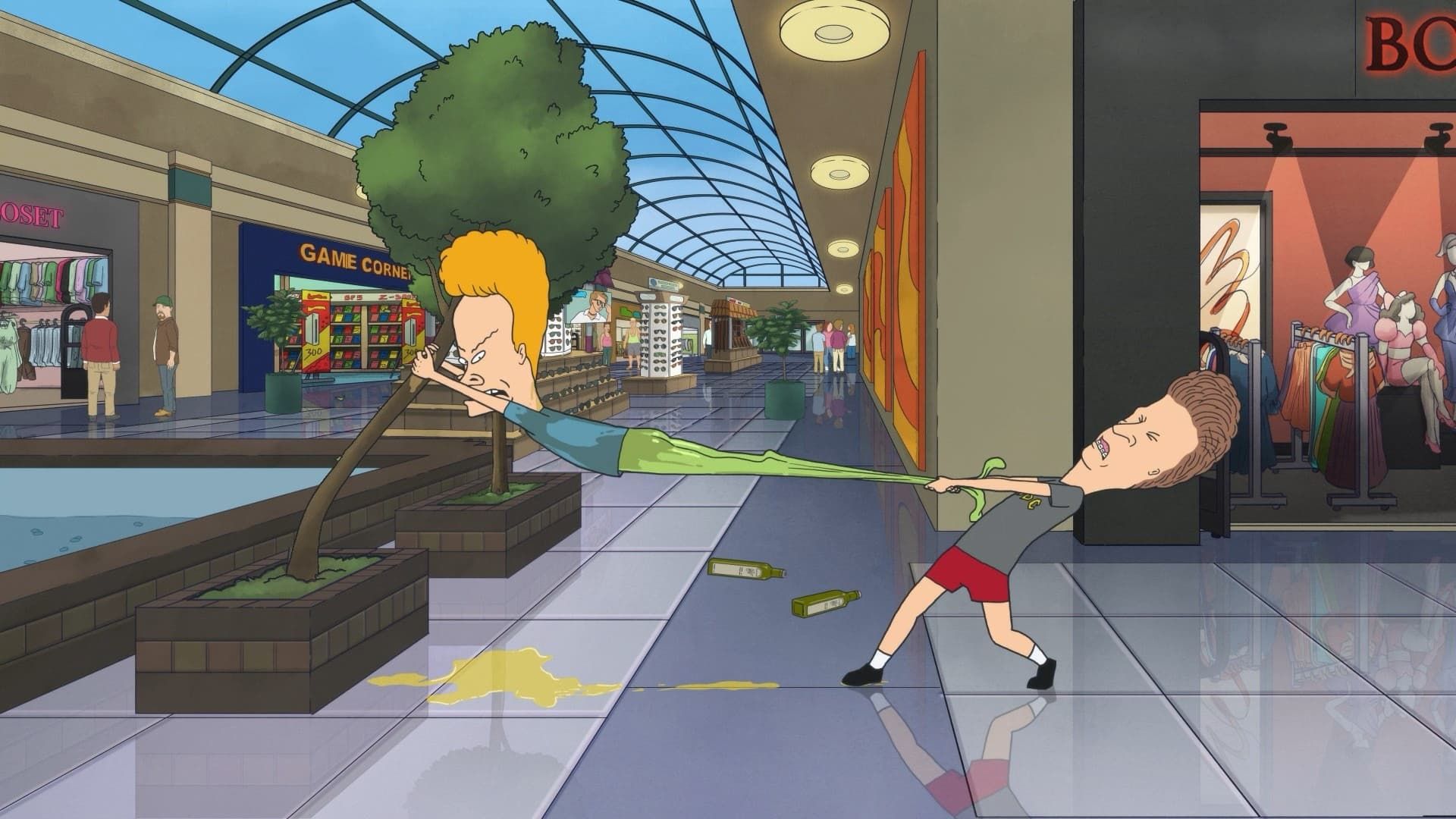 Beavis and Butt-Head background