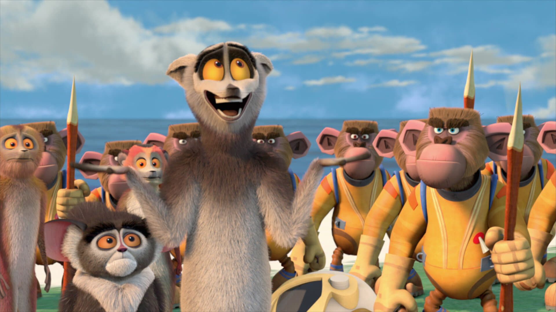 All Hail King Julien: Exiled background