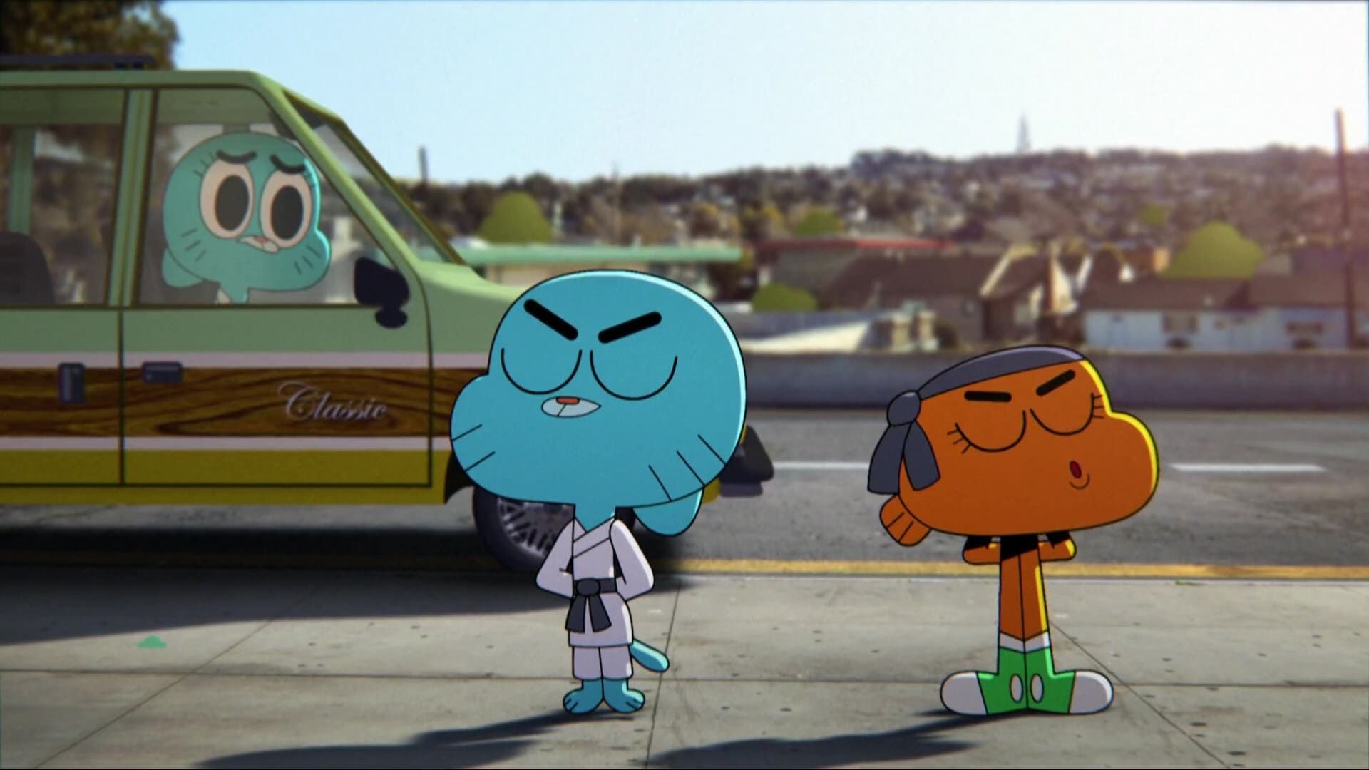 The Amazing World of Gumball background