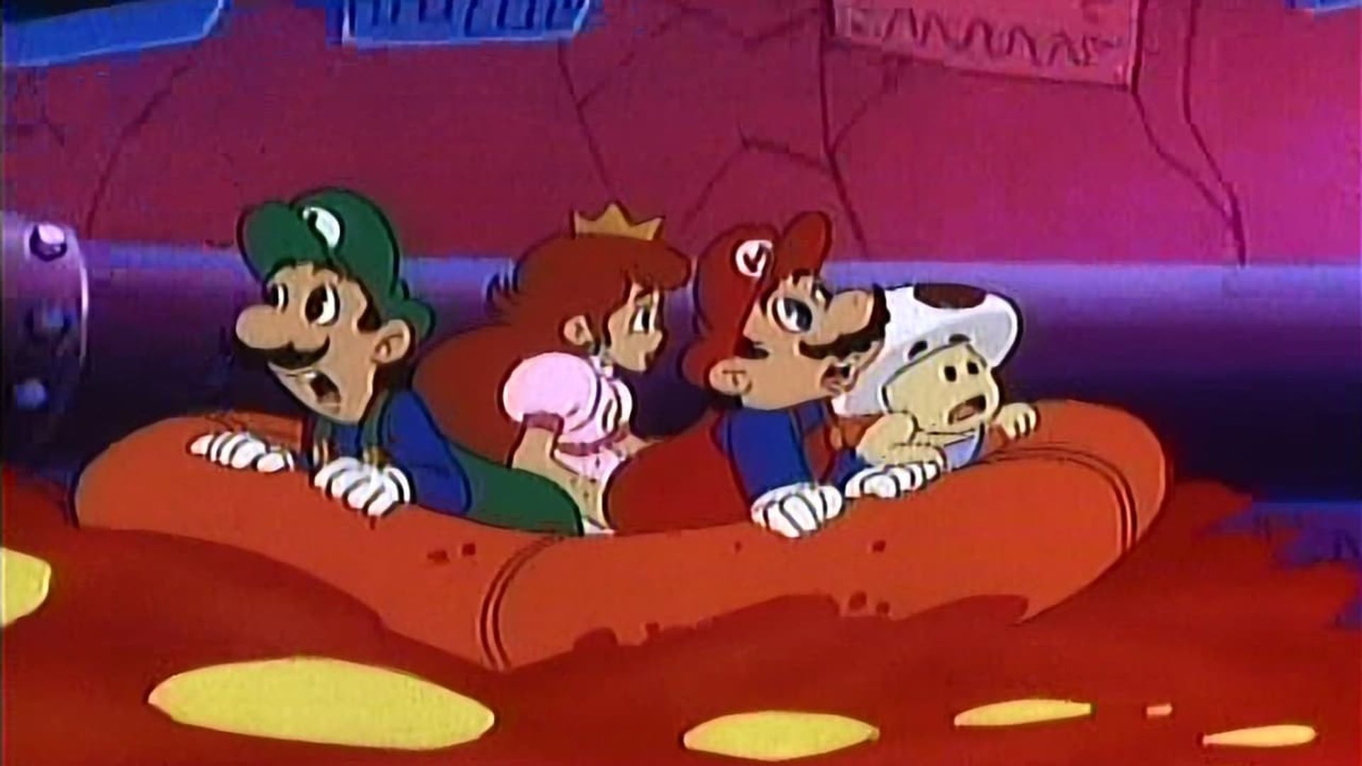 The Super Mario Bros. Super Show! background