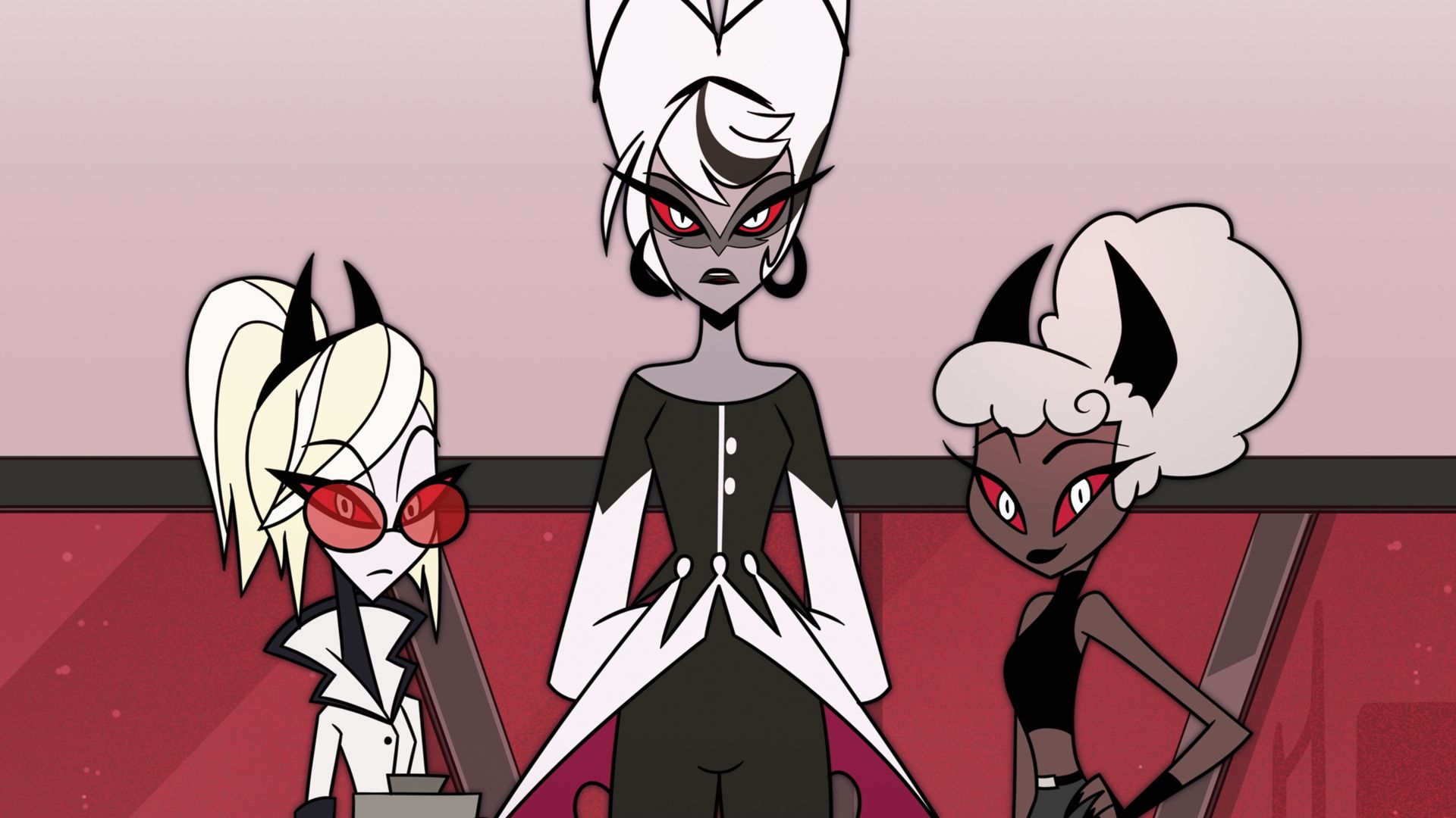 Hazbin Hotel background